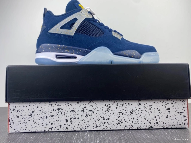 Rep TB AJ4-1036660 Air Jordan Michigan Retro 4 (PE) 0806